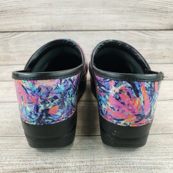 Dansko Professional Patent Leather Clogs Women's Size 37 - Picture 3 of 9